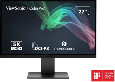 VIEWSONIC Monitor VP2788-5K / 27", 5120 x 2880, IPS, 5K Ultra HD, 75 Hz, crna
